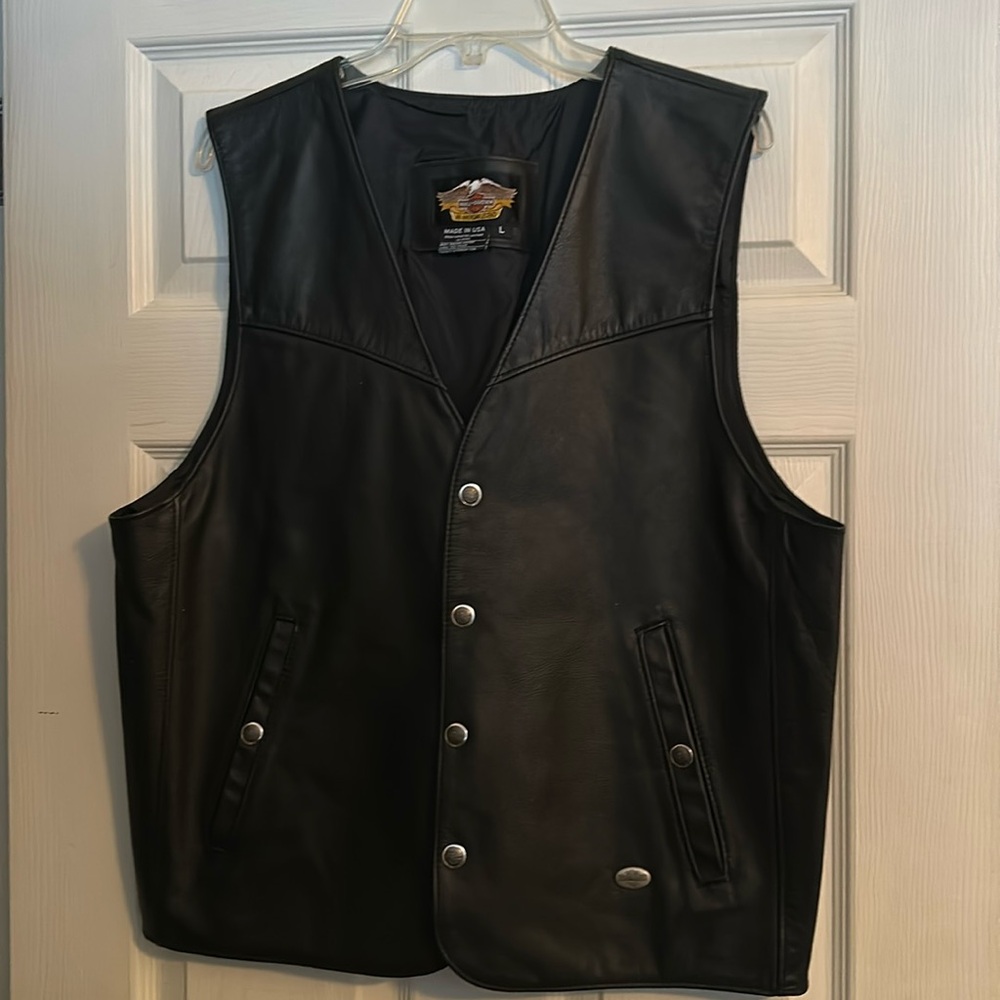 Harley-Davidson Men’s leather vest